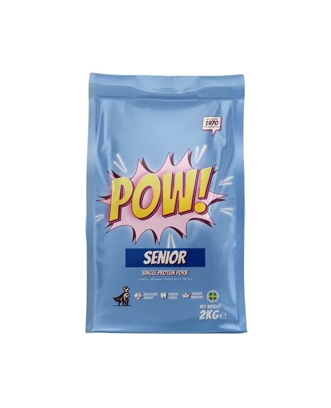 POW! Dog Senior 2 kg | Bra pris