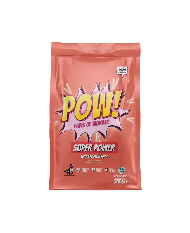 Kampanj | POW! Dog Super Power/ High Calorie 2 kg