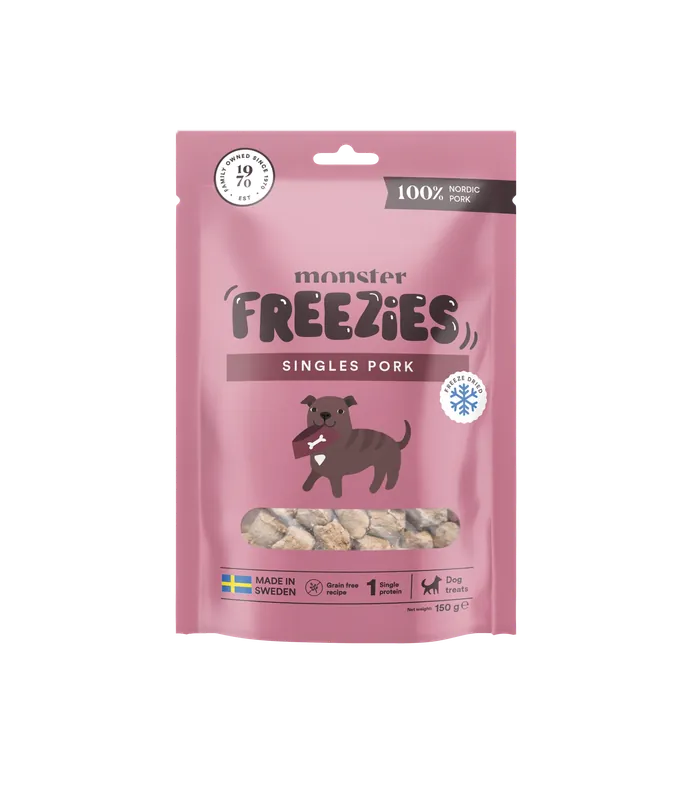 Premiumkvalitet | Monster Dog Treats Freezies Pork 45 g