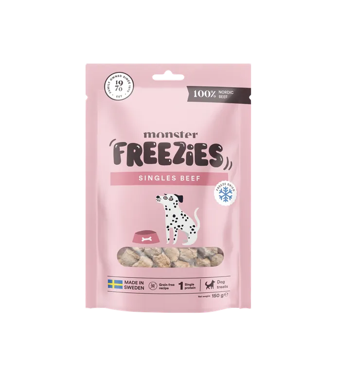Bästsäljare - Monster Dog Treats Freezies Beef 45 g