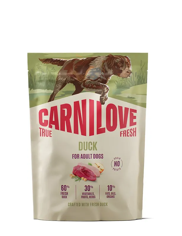 Beställ online | Carnilove True Fresh Duck for Adult Dogs of All Breeds