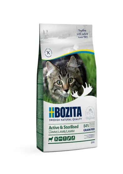 Prissänkt - Bozita Active & Sterilized Grain Free Lamb 400 g