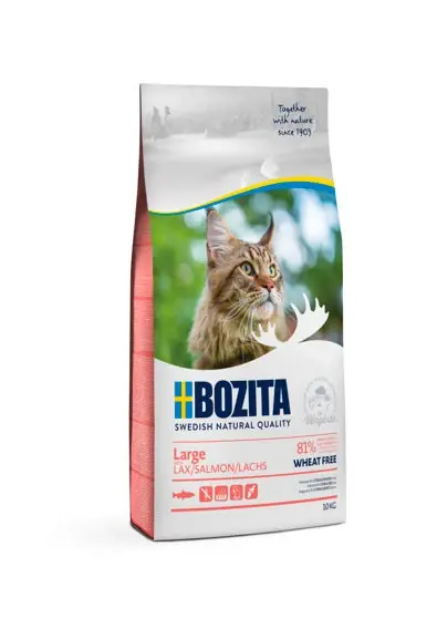 Slutrea - Bozita Large Wheat Free Salmon 2 kg