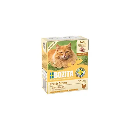 Nytt hos oss | Bozita Katt Sterilised Tetra Bitar i sås med Kyckling 370 g