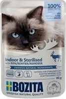 Erbjudande | Bozita Katt Indoor & Sterilised Ren bitar i sås 85 g
