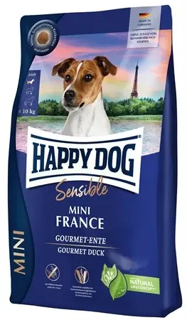 HappyDog Sensible Mini France, 4 kg | Tillverkarpris