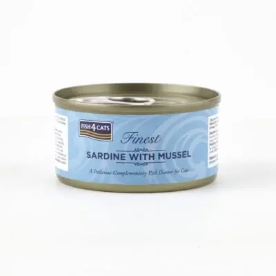 Favorit | Fish4Cats Wet Sardine & Mussel 70 g