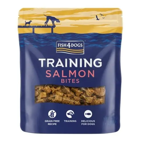 Handla online - Fish4Dogs Training Adult Salmon Bites 80g
