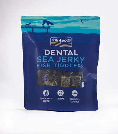 Fish4Dogs Dental Jerky Fish Tiddlers 115 g - Mycket uppskattad
