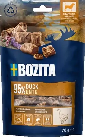 Missa inte erbjudandet - Bozita Snacks Meaty Bites Duck 70g