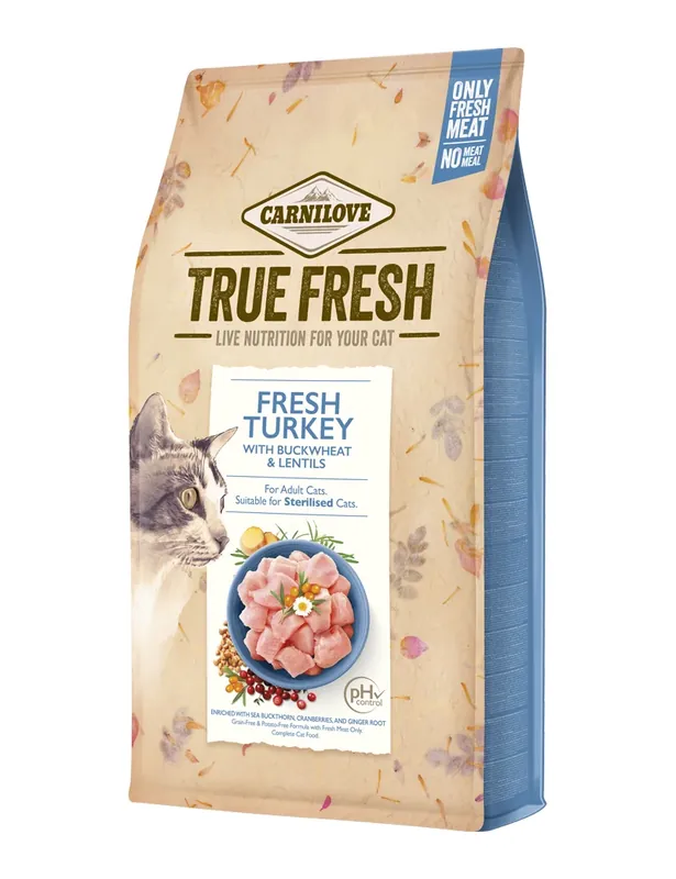 Carnilove TRUE FRESH Cat Turkey 340 g - Begränsat lager