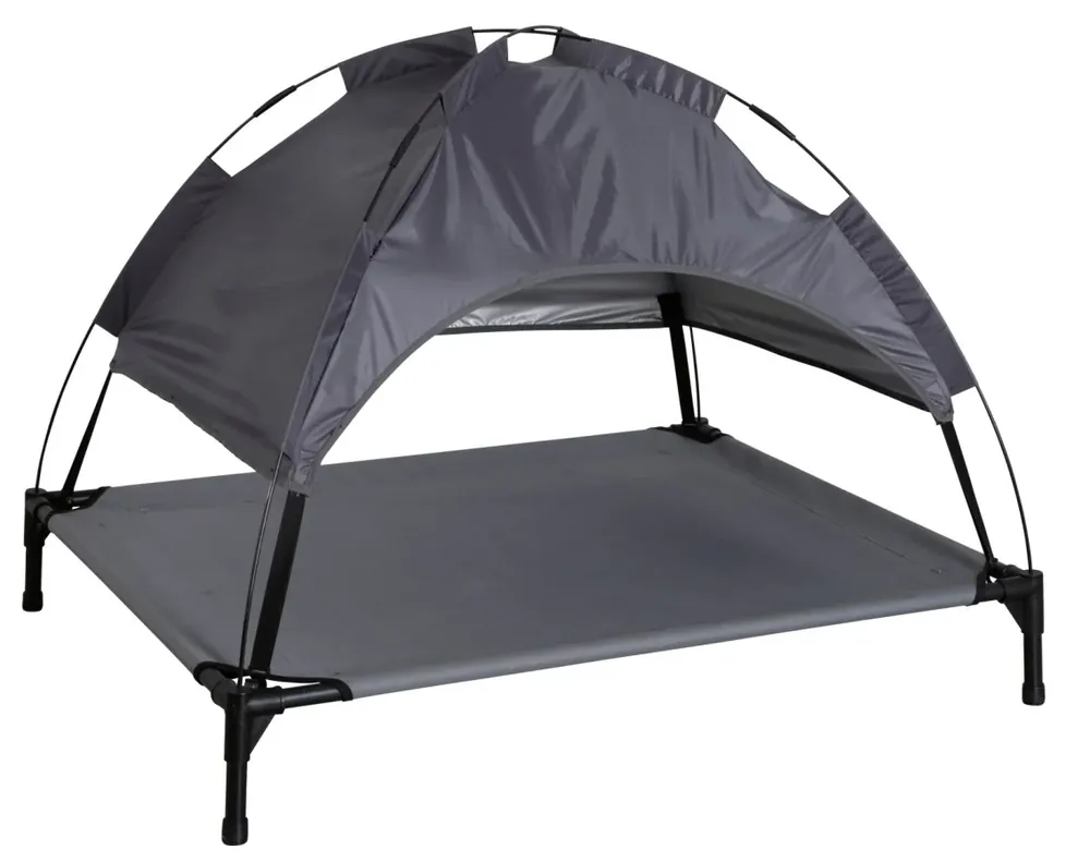 Premium | Hundbädd med tak 105 x 86 x 20 cm