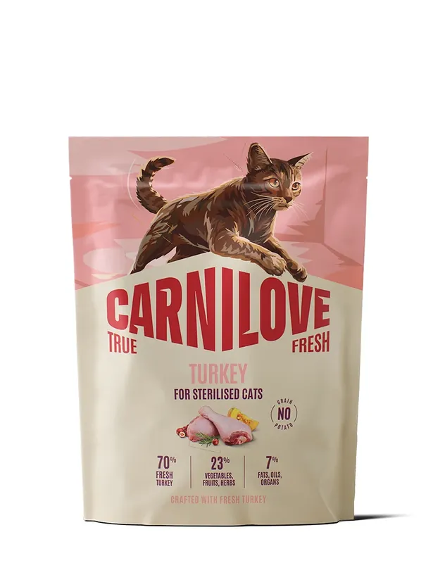 Carnilove True Fresh Turkey for Sterilised Adult Cats of All Breeds | Populärt just nu