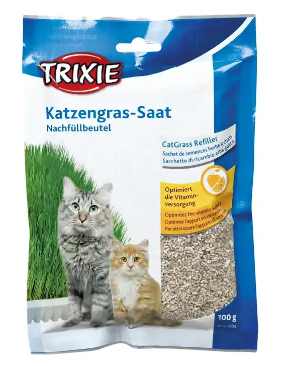 Beställ nu | Kattgräs, mjukt, vitaminberikat refill ca 100g