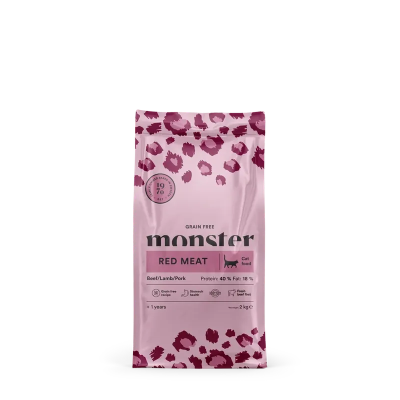 Dagens deal | Monster Cat Grain Free Red Meat 2kg
