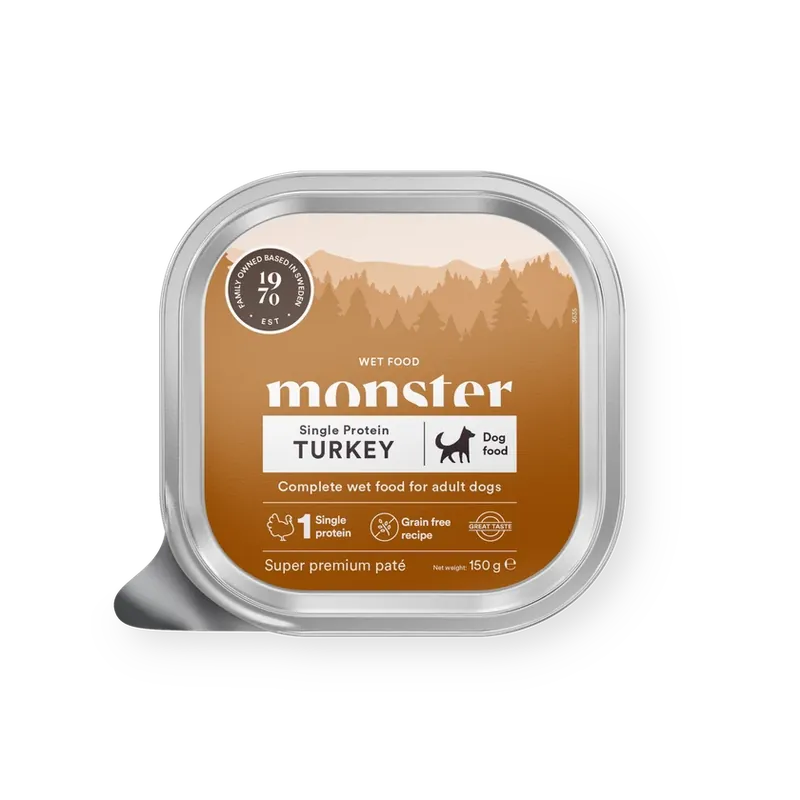 Köp direkt | Monster Dog Turkey Paté 150 g